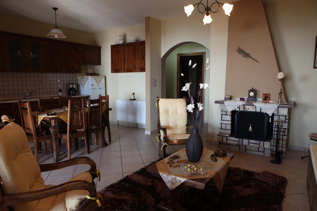 Dione Apartments Ouranoupoli Oda fotoğraf